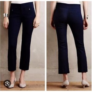 Cartonnier Anthropologie Ladies Size 0 Crop Flare Pants